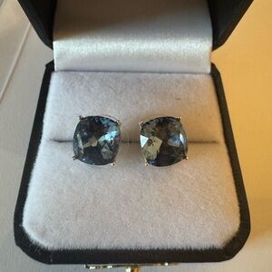 Swarovski stud earrings